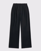 Curve Love A&F Sloane Lightweight Crepe Tailored Wide Leg Pant