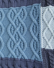 Patchwork Cable Cardigan