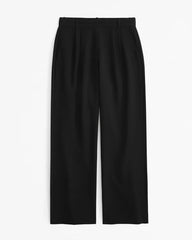 Curve Love A&F Sloane Low Rise Tailored Wide Leg Pant