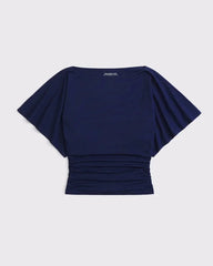 Flutter Sleeve Slash Top