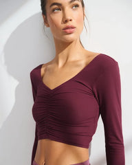 YPB studioFLEX Rib Long-Sleeve Top