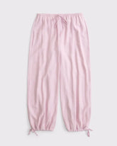 Convertible Crinkle Balloon Pull-On Pant