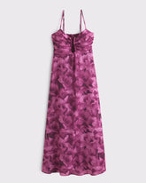 Bra-Free Hardware Maxi Dress