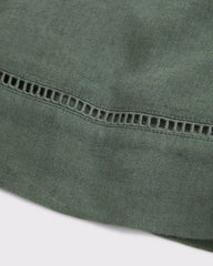 A&F Gemma Linen-Blend Wide Leg Pull-On Pant