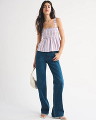 2-in-1 Convertible Smocked Top