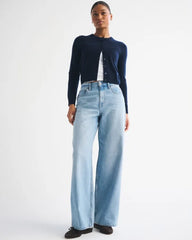 Curve Love High Rise Wide Leg Jean