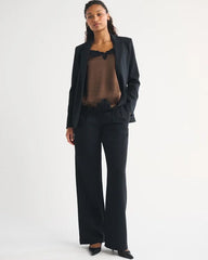 Curve Love A&F Sloane Low Rise Tailored Wide Leg Pant