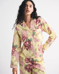 Cotton-Blend Sleep Shirt