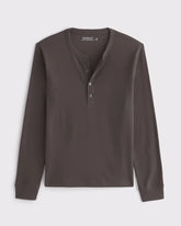 Essential Slim Ribbed Henley