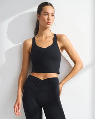 YPB studioFLEX Ruched Tank