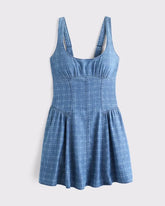 A&F Bra-Free Dylan Chambray Mini Dress