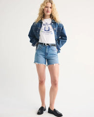 Short-Sleeve Corona Graphic Skimming Tee