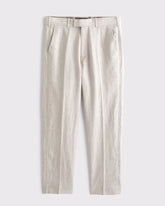 The A&F Collins Athletic Fit Slim 100% Linen Suit Pant