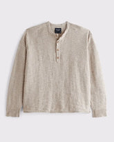 100% Cotton Knit Henley