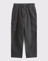 Relaxed Herringbone Clean Cargo Pant