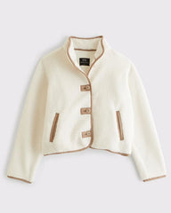 YPB Sherpa Button-Up Jacket