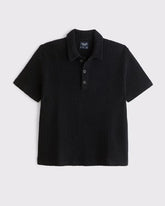 100% Cotton 3-Button Sweater Polo