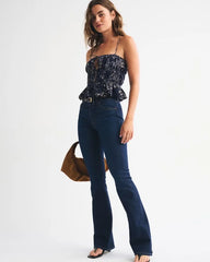 Ruched Tie-Front Cami