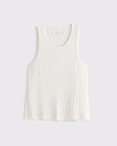Pointelle Tank