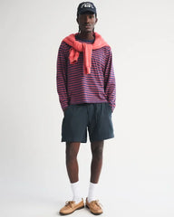 Cotton Texture Pull-On Short