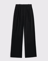 A&F Sloane Lightweight Crepe Tailored Wide Leg Pant