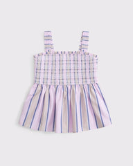 2-in-1 Convertible Smocked Top