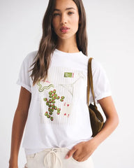 Oversized Martini Graphic Tee