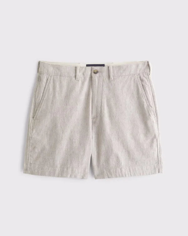 Cotton Plainfront Short