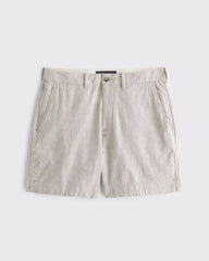 Cotton Plainfront Short
