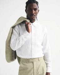 The A&F Collins 100% Linen Suiting Shirt