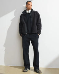 Full-Zip Sherpa Jacket