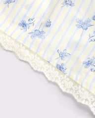 100% Cotton Lace-Trim Sleep Short