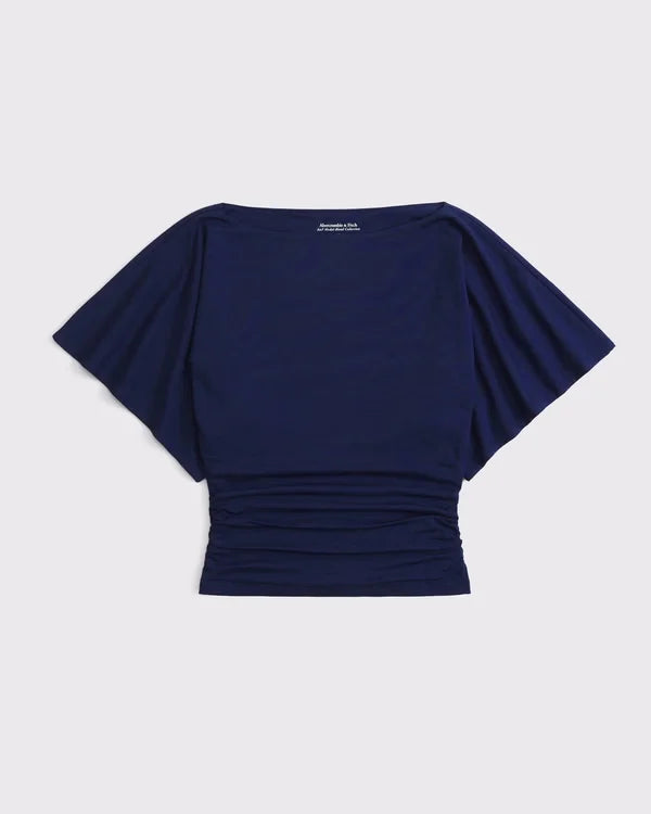 Flutter Sleeve Slash Top