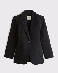 Nipped Waist Suiting Blazer