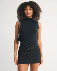 Curve Love A&F Forme Mid Rise Skort