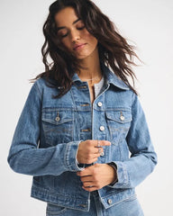 Slim Denim Trucker Jacket