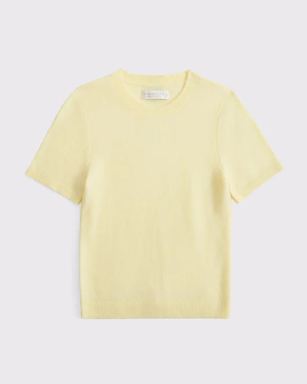 Merino Wool-Blend Sweater Tee