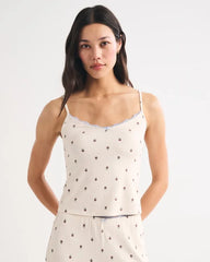 Lace-Trim Sleep Cami