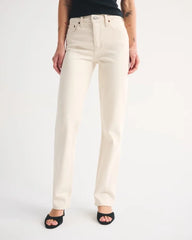 High Rise 90s Straight Jean