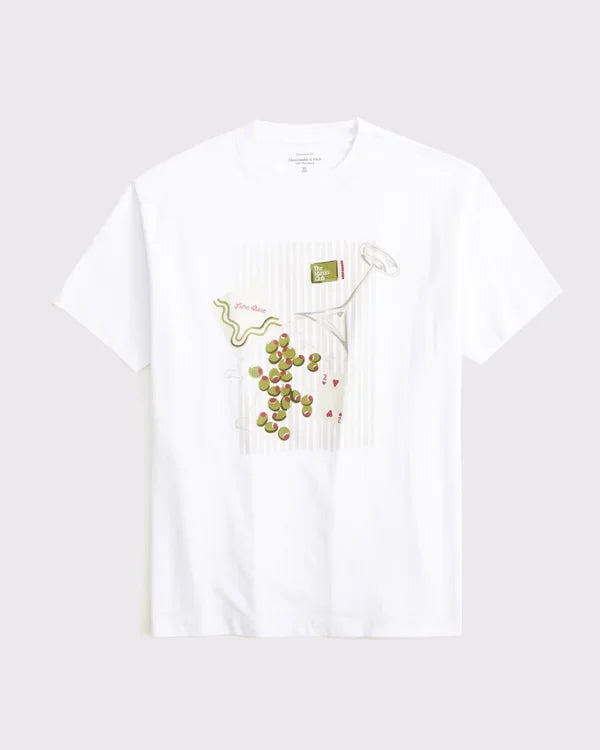 Oversized Martini Graphic Tee