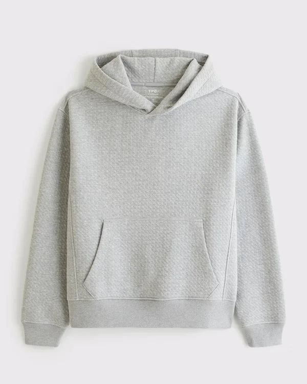 YPB Waffle Texture Popover Hoodie