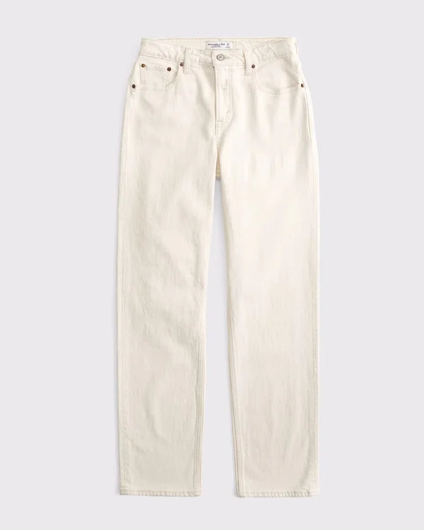High Rise 90s Straight Jean