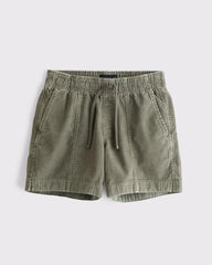 Corduroy Pull-On Short