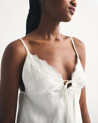 Lace and Satin Sleep Cami