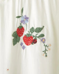 Bra-Free Embroidered Maxi Dress