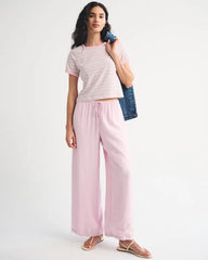 Convertible Crinkle Balloon Pull-On Pant