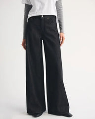 High Rise Ultra Wide Leg Jean