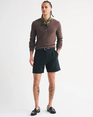 100% Cotton Plainfront Short
