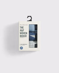 3-Pack Woven Logo Boxers