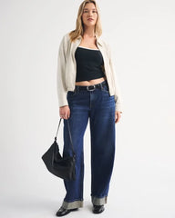 Curve Love Low Rise Ultra Loose Jean